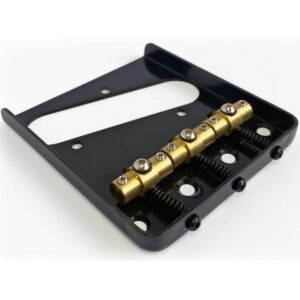 AxLabs Ax Stainless Steel Plate w/ Brass Swivel Saddle (ST) Black