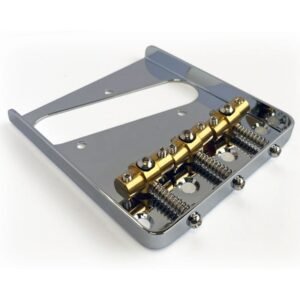 AxLabs Ax Stainless Steel Plate w/ Brass Swivel Saddle (ST) Chrome