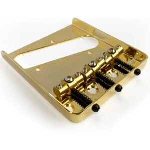 AxLabs Ax Stainless Steel Plate w/ Brass Swivel Saddle (ST) Gold