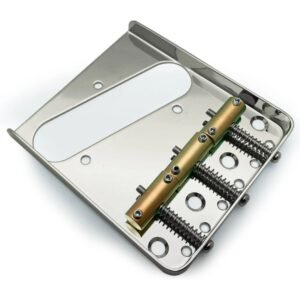 AxLabs Ax Stainless Steel Plate w/ Brass Vintage Saddle (ST) Nickel