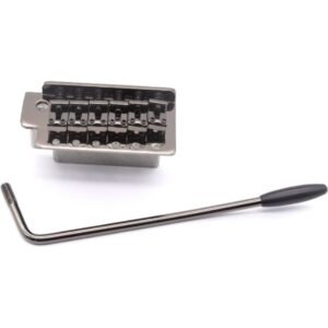 AxLabs Alkd 6-Screw Tremolo Block Saddles Black Nickel