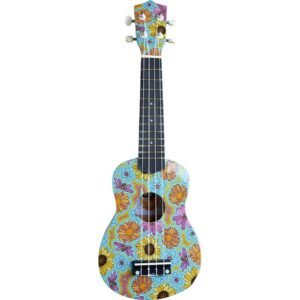 CLX Calista 21 Flower 1 Ukulele Flowers 1 (Soprano)