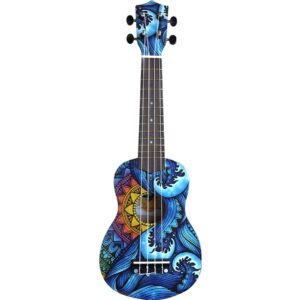 CLX Calista 21 Waves Ukulele Waves (Soprano)
