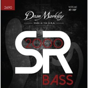 Dean Markley SR2000 Bass Guitar Strings Medium Custom 4 STR 47-107