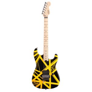 EVH Striped Series Black with Yellow Stripes
