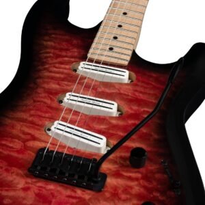 Godin Artisan ST-III Midnight Rose w/ Case
