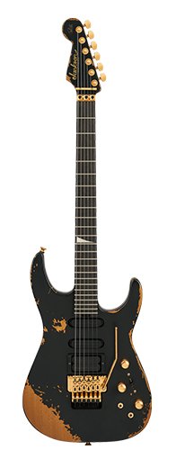 Jackson Pro Series Signature Phil Collen PC1-E Worn Black