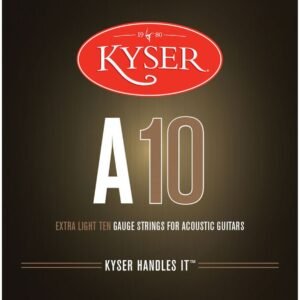 Kyser Guitar Strings - Acoustic 10s Extra Light 10 Gauge