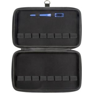 MusicNomad Nut File Storage Case w/ Cleaning Brush For 16 Files - MN684