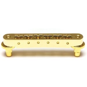 Graph Tech SS Resomax NV1 Autolock Bridge 4mm - Gold