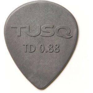 Graph Tech Tusq Tear Drop Pick .88mm Grey - 72pcs
