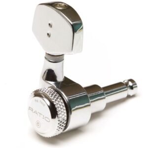 Graph Tech Ratio Electric Locking 3+3 Contemporary 2 Pin - Chrome