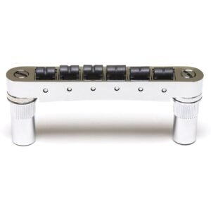 Graph Tech SS Resomax NV2 Autolock Bridge 6mm - Black Nickel