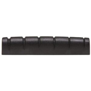 Graph Tech Black Tusq XL Nut Slotted 1 34inch Lefty