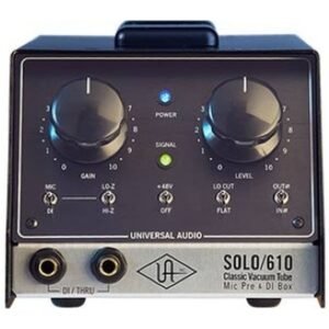 Universal Audio Solo/610 Classic Tube Single Channel Mic Pre