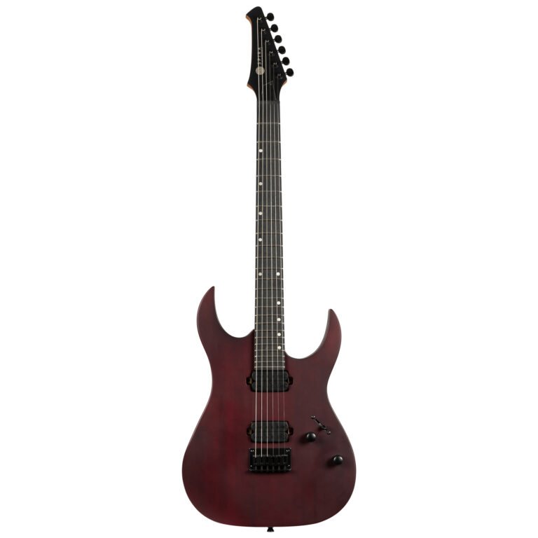 Spira Guitars S-400 MWR Satin Wine Red