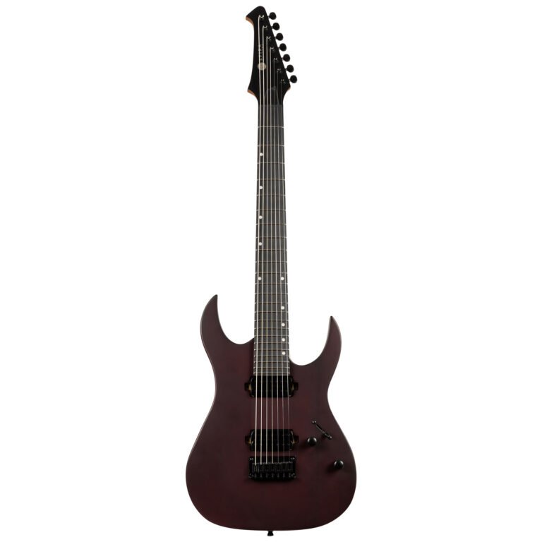 Spira Guitars S-407 MWR Satin Wine Red