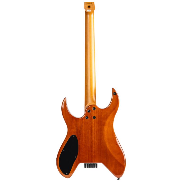 Spira Guitars S-500 Headless GBR Trans Aqua Blue
