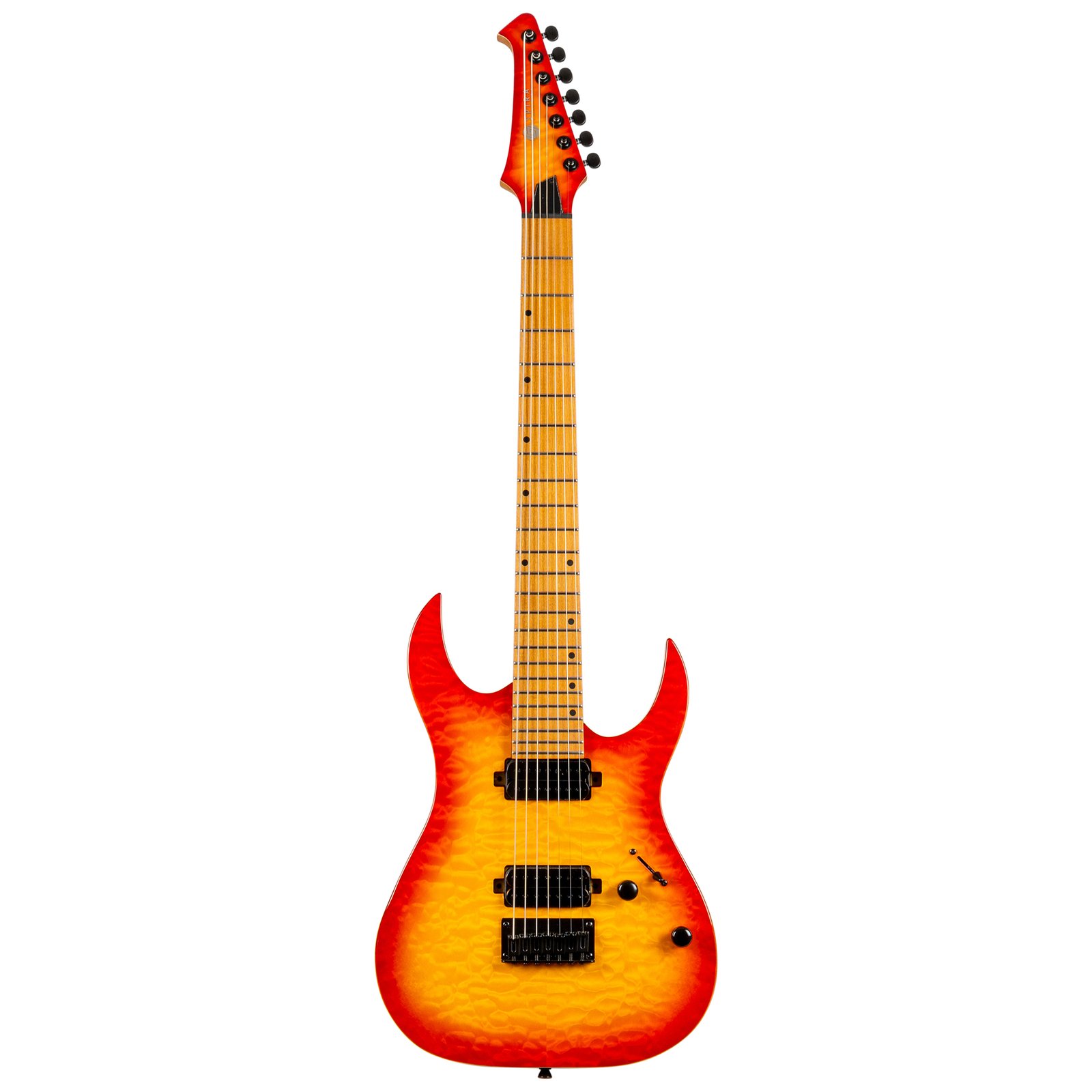 Spira Guitars S-507 QFB Fireburst