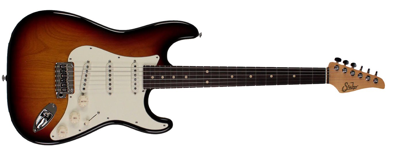 Suhr Classic S SSS Rosewood 3 Tone Burst